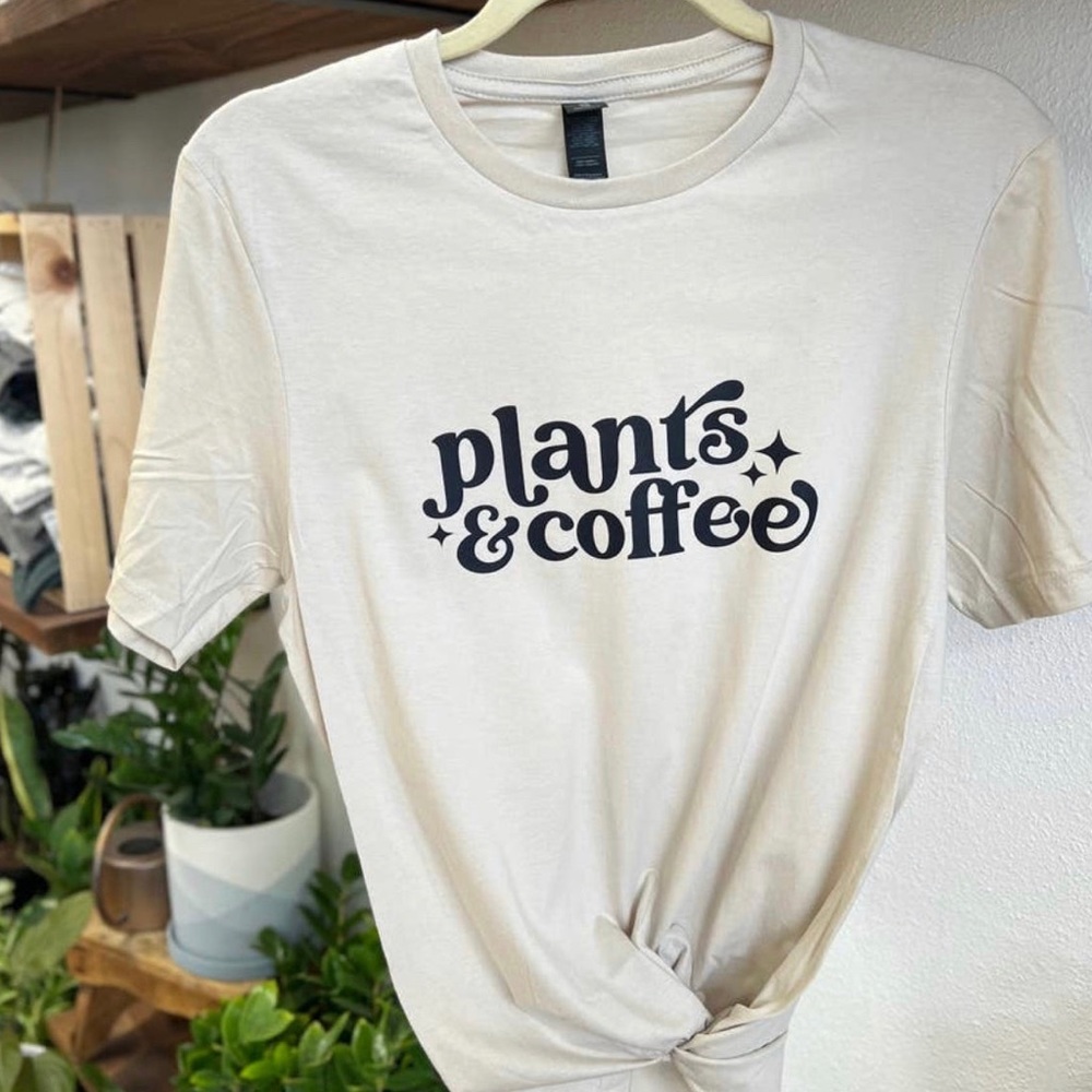 Plants & Coffee Tee